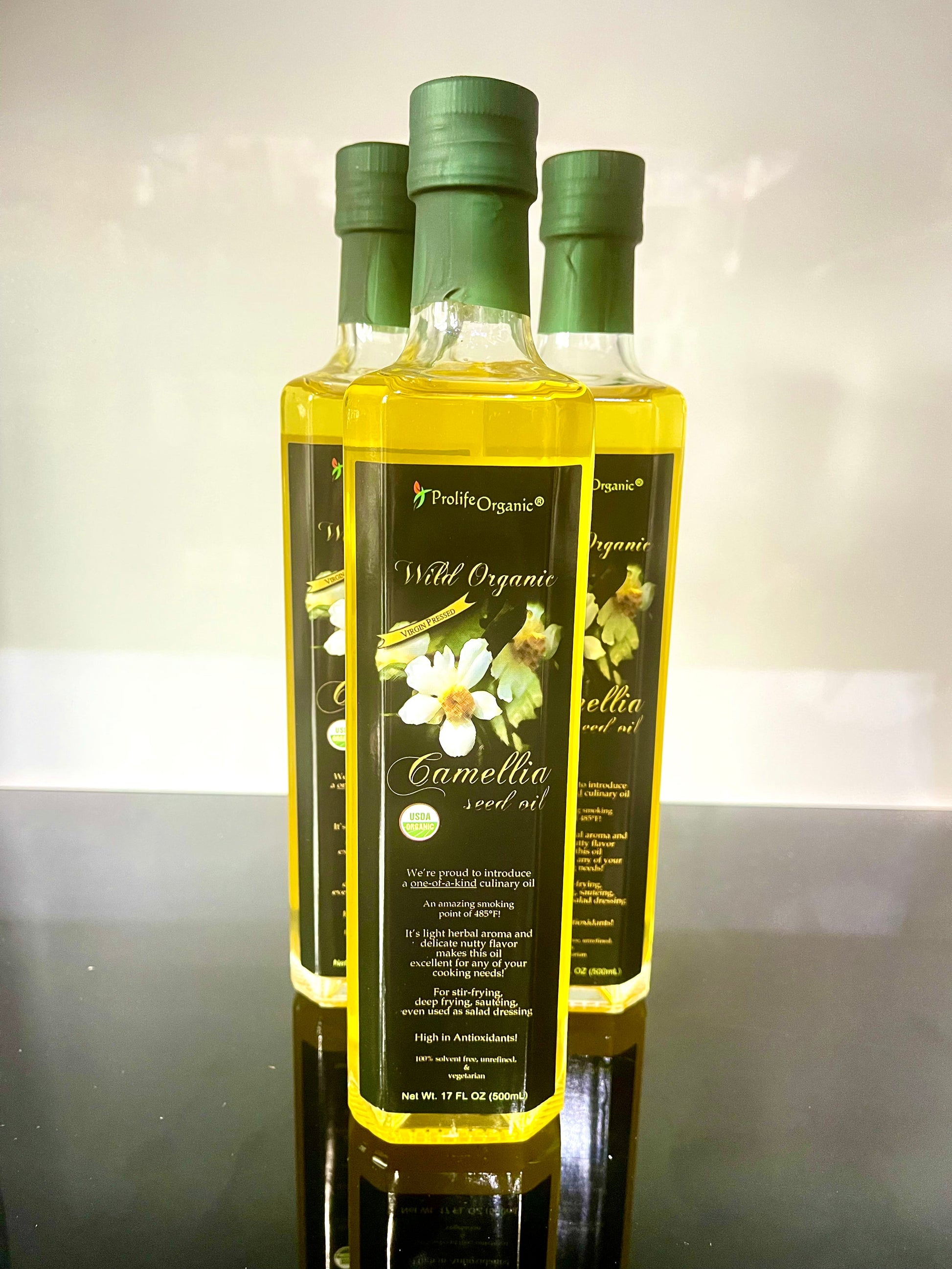 Camellia seed oil (500 mL).