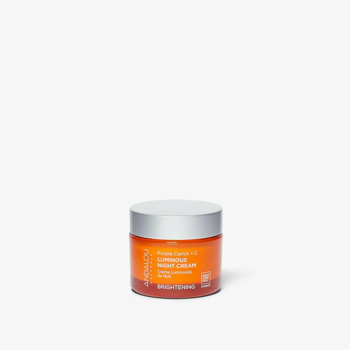 Andalou Naturals Brightening Purple Carrot + C Luminous Night Cream (50 mL)