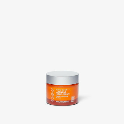 Andalou Naturals Brightening Purple Carrot + C Luminous Night Cream (50 mL)
