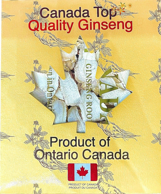 Canadian Ginseng Slices (113g) - 5 - year growth period in Ontario