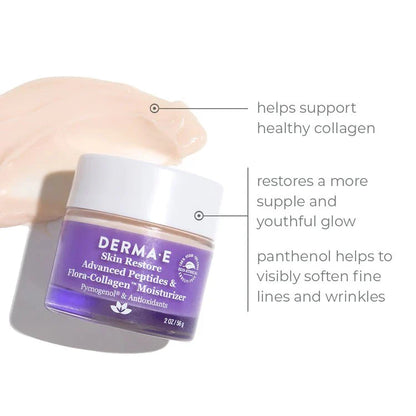 Derma E Advanced Peptides & Flora - Collagen™ Moisturizer (56g)