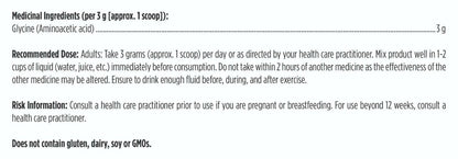 Designs For Health Glycine Powder (180g)