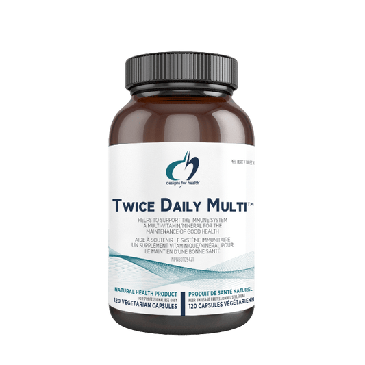 Designs For Health Twice Daily Multi (120 vcaps)