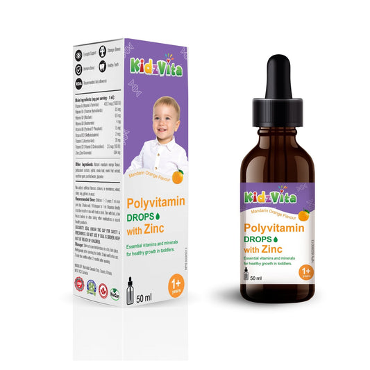 Kidzvita Polyvitamin Drop with Zinc (50 mL)