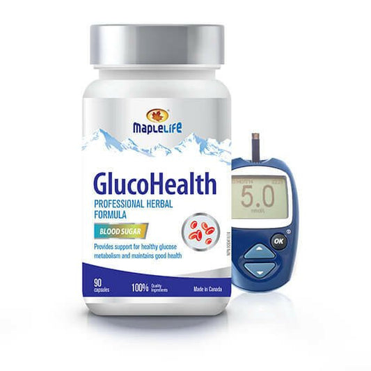 Maplelife GlucoHealth for Blood Sugar Support (90 Capsules)