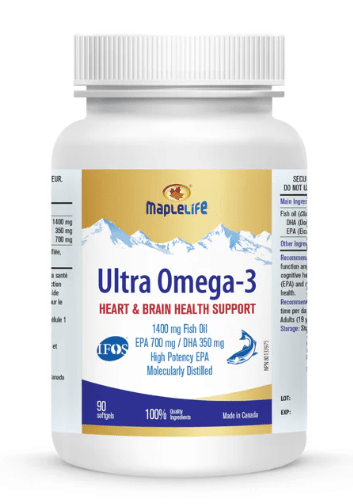 Maplelife Ultra Omega - 3 1400mg (90 Softgels)