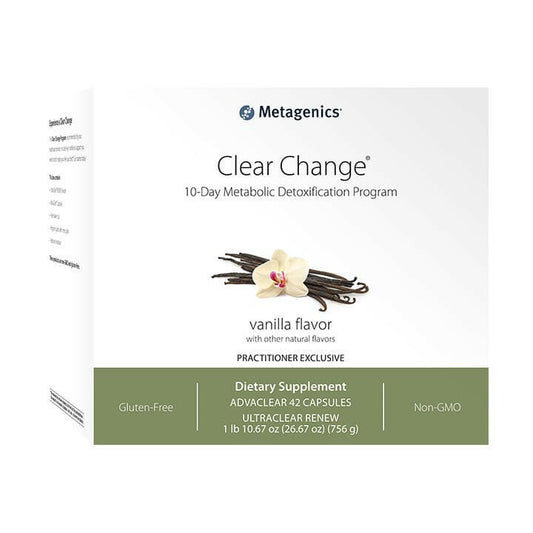 Metagenics Clear Change® 10 Day Program with UltraClear® RENEW (Vanilla flavor)
