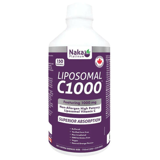 Naka Platinum Liposomal Vitamin C 1000mg C1000 (750mL)