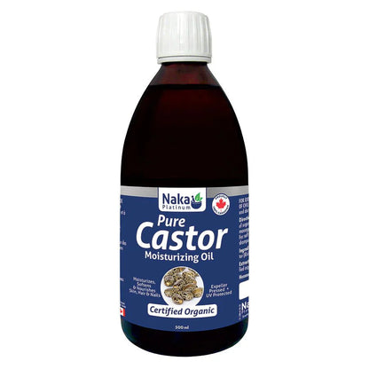 Naka Platinum Organic Castor - Moisturizing Oil (500mL)