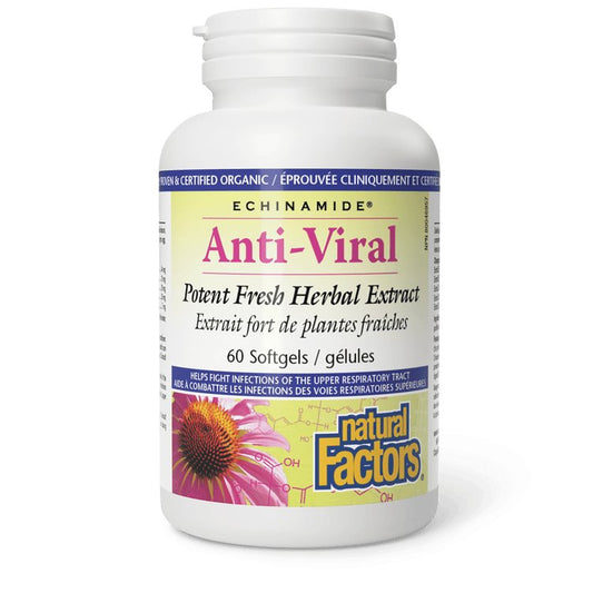 Natural Factors Anti - Viral Herbal Extract (60 Softgels)