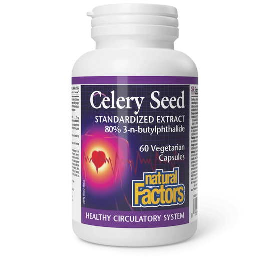 Natural Factors Celery Seed (60 vcaps)