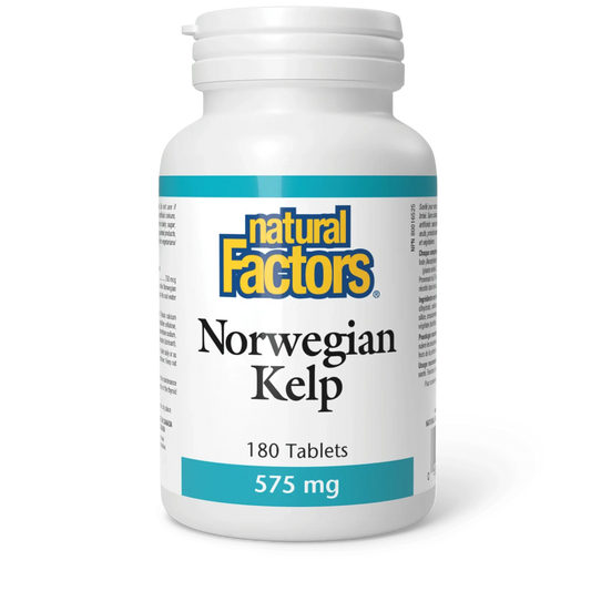 Natural Factors Norwegian Kelp 575 mg (180 tablets)
