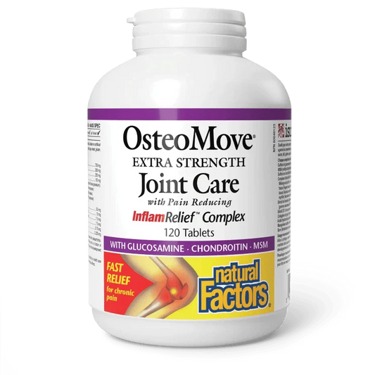 Natural Factors OsteoMove Joint Care Extra Strength (120 Tablets)