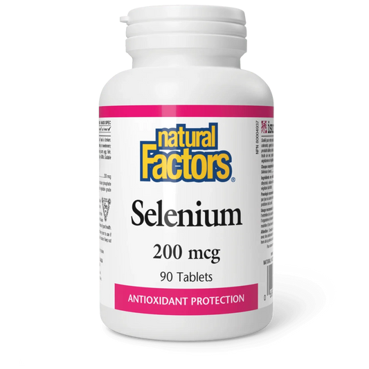 Natural Factors Selenium 200 mcg (90 Tablets)