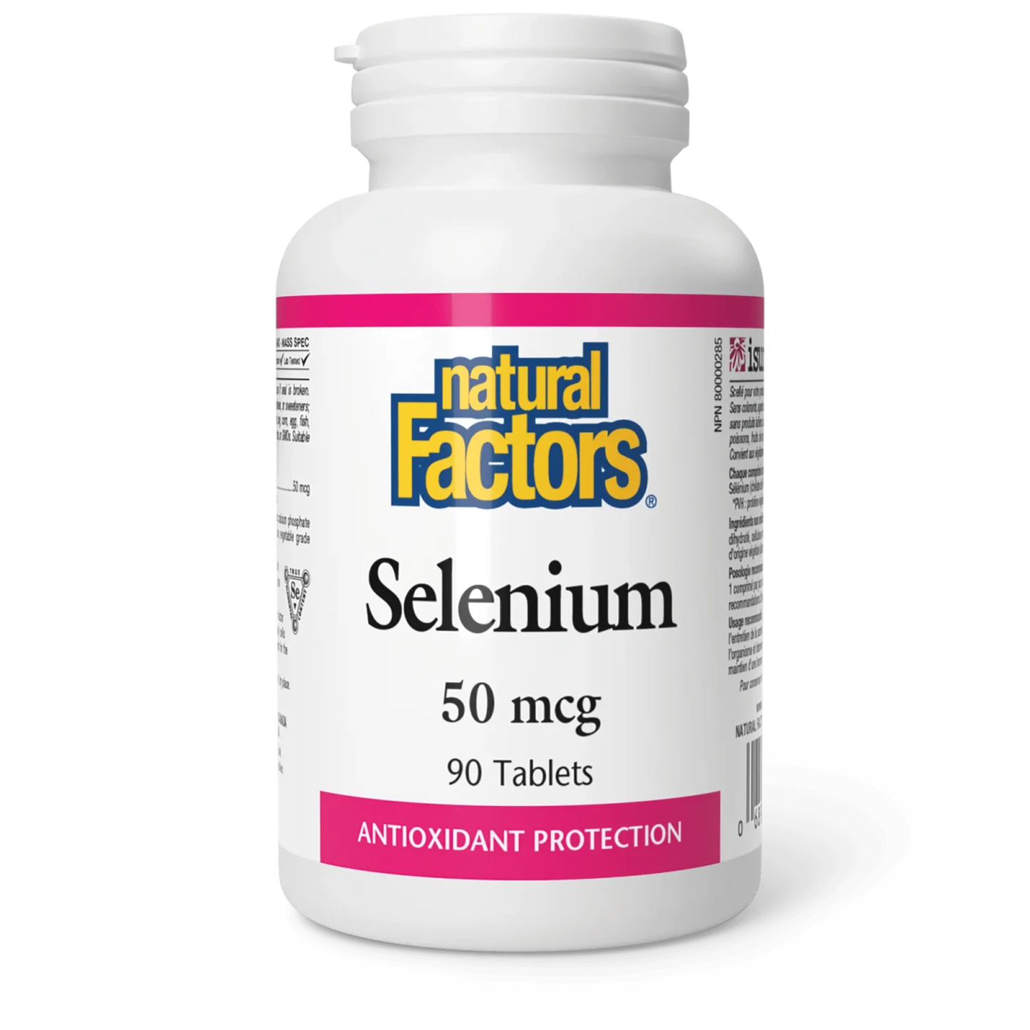 Natural Factors Selenium 50 mcg (90 Tablets)