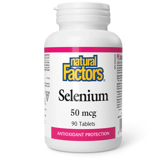 Natural Factors Selenium 50 mcg (90 Tablets)