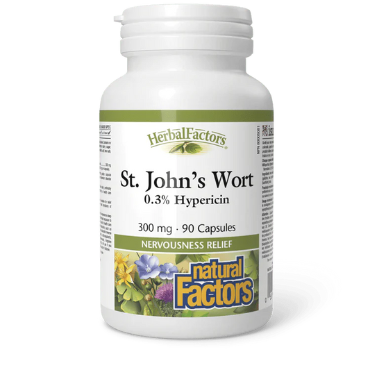 natural factors St. John’s Wort 300 mg (90 caps)