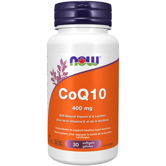 NOW CoQ10 400 mg (30 Softgels)
