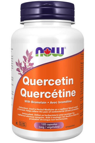 NOW Quercetin w/Bromelain (120 vcap)