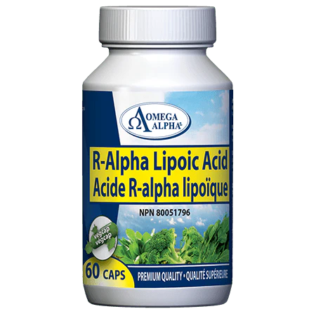 Omega Alpha R - Alpha Lipoic Acid (60 vcaps)