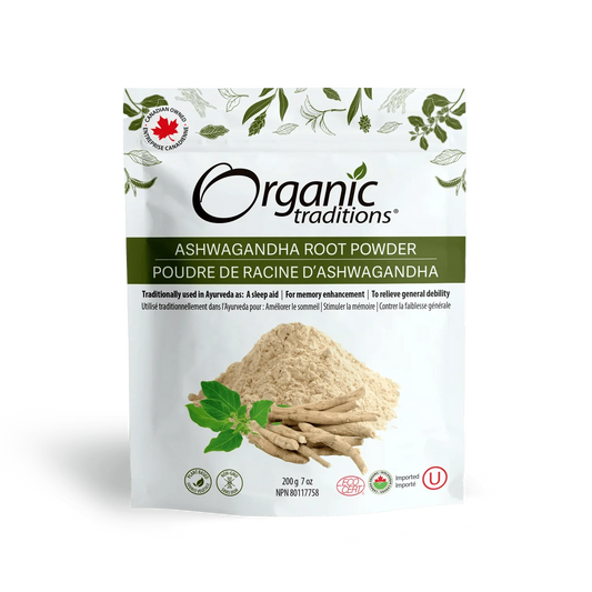 Organic Traditions Ashwagandha Root Powder (200 g)