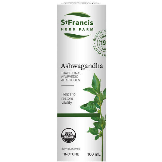 St Francis Herb Farm Ashwagandha (50mL/100mL/250mL)
