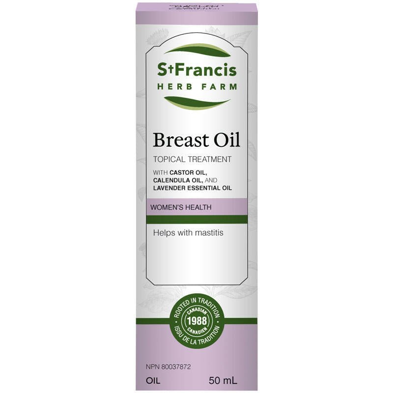 St Francis Herb Farm Breast Oil (50mL | 250mL)
