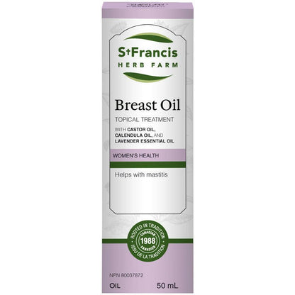 St Francis Herb Farm Breast Oil (50mL | 250mL)