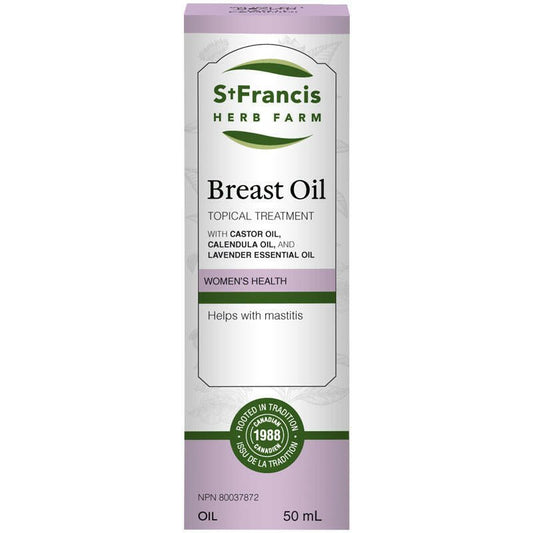 St Francis Herb Farm Breast Oil (50mL | 250mL)