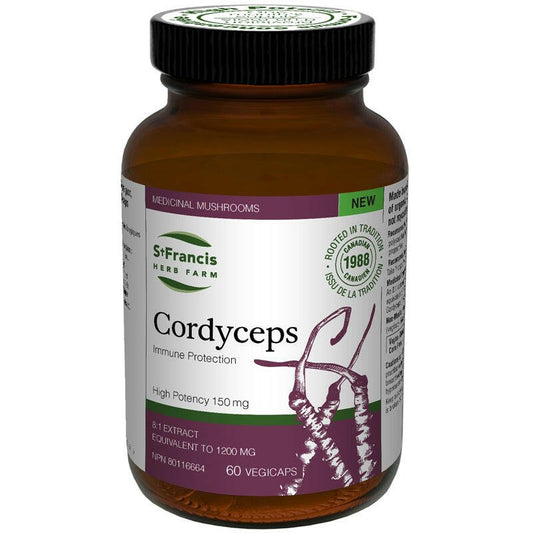 St Francis Herb Farm Cordyceps Mushroom - 60 Vegicaps