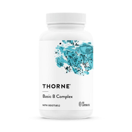 Thorne Basic B Complex (60 caps) - (formerly Thorne B Complex)