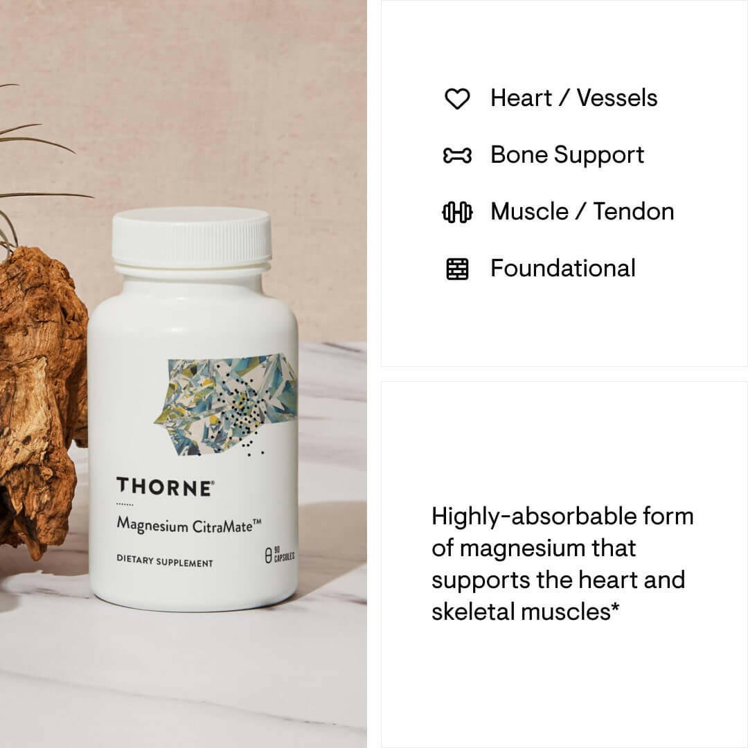 Thorne Magnesium CitraMate (90 caps)