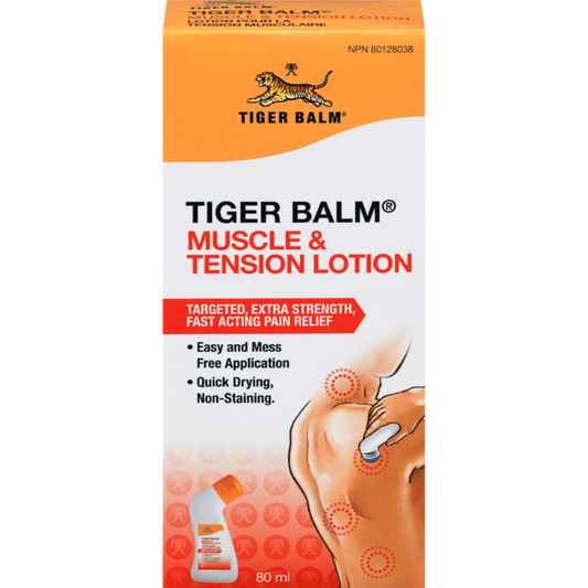 Tiger Balm Muscle & Tension Lotion (80mL)
